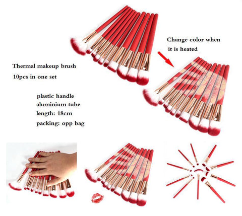 Thermal Makeup Brushes {Pre-Order}