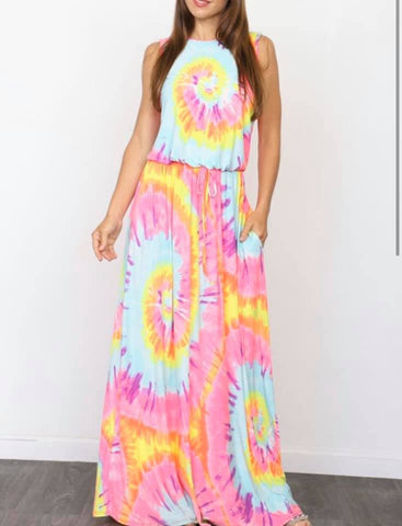 Tie Dye Maxi