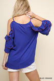 Ruffled Game Day Top