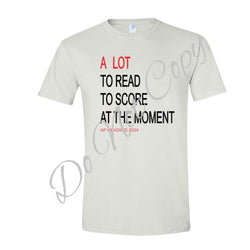 AP Reading Tee 2024 - # 2 (PRE-Order)