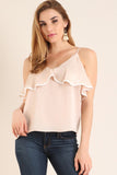 Ruffled Cami Tank