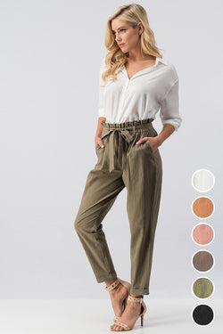 Cotton Cuffed Pant