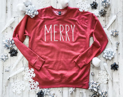 "Merry" Cozy Sweatshirt