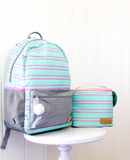 Jadelynn Brooke Mint Striped Lunchbox