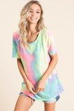 Tie Dye French Terry Top